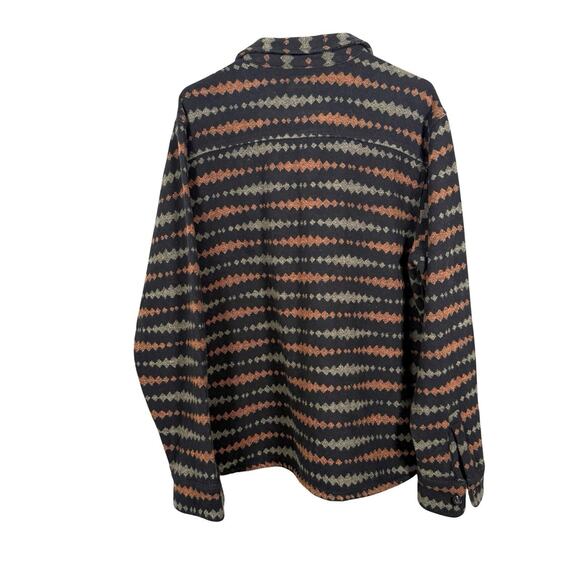 Dickies Multicolor Striped Button-Up Shirt Jacket Long Sleeve Casual Workwear M - Picture 2 of 8